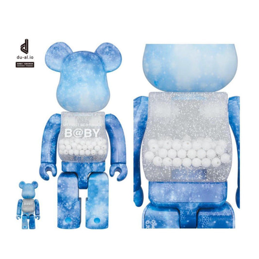 Be@rbrick Baby Crystal Of Snow Ver. 100% & 400%